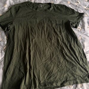 PINK Victoria's Secret Women's Green Short Sleeve Tee